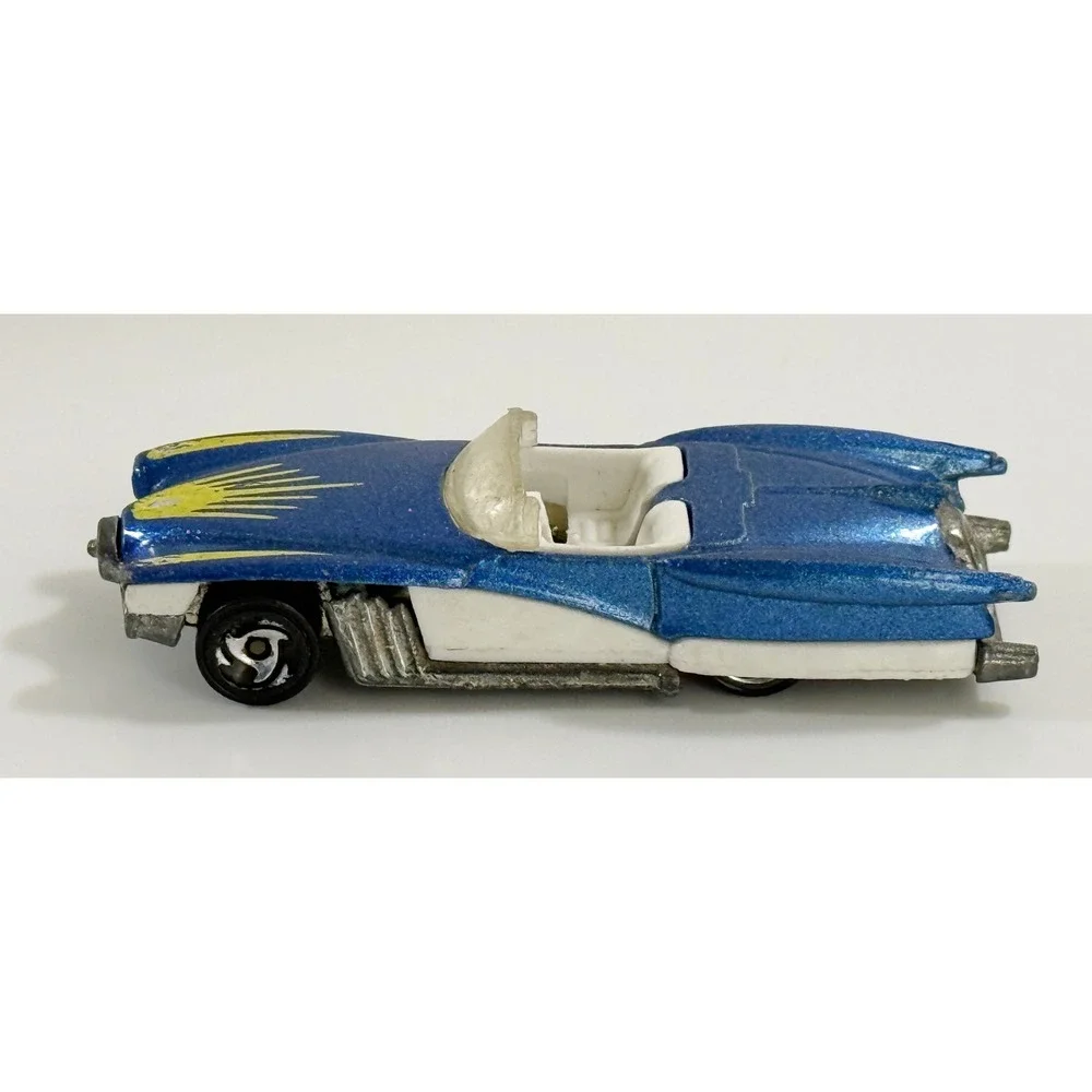 Hot Wheels Phantom Corsair Blue 1990 Vintage Diecast Convertible Car‎